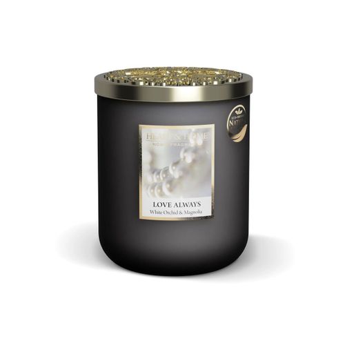 Grande bougie à la cire de soja Amour toujours 75 h