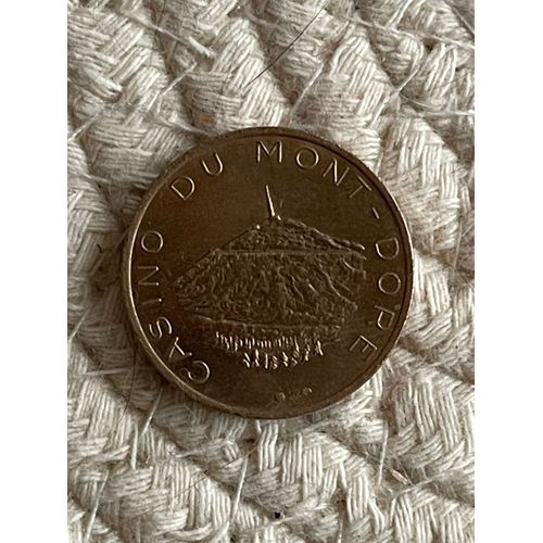 Jeton Du Casino Du Mont Dore En Auvergne