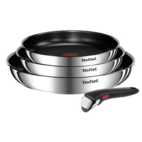 Tefal L8974s45 Ingenio Emotion Lot 4 Pièces, Poêles, Induction, Antiadhésif