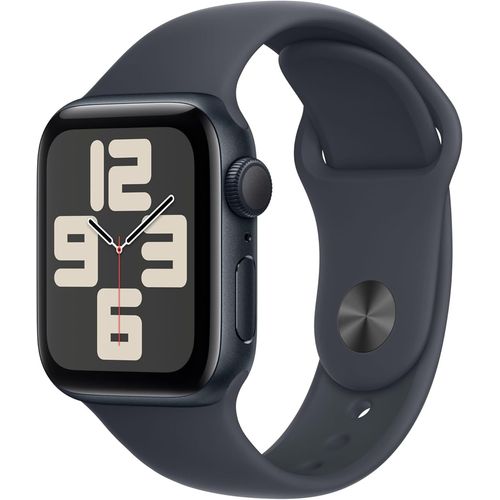 Watch Se(2? Génération)40 Mm Gps Montre Connectée Avec Boîtier En Aluminium Minuit Et Bracelet Sport Minuit(S/M). Suivi Activité Et Sommeil,Détection Accidents,Suivi Fréquence Cardiaque