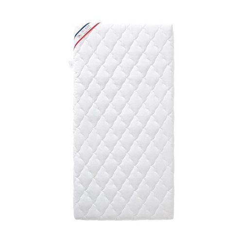 Matelas Bébé Climatisé - 60x120x10 cm - Reversible - Déhoussable - Anti Acarien - Fabrication Française