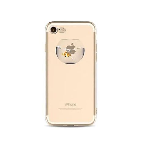Coque - Apple - Iphone 7 - Gel Souple - Transparent - Effet Relief