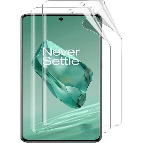 Pour Oneplus 12 5g/Oneplus 12r 5g/Oneplus 13 5g/1+12 /1+12r /1+13 - 2 Films Protection Écran En Hydrogel Souple Résistant Novago