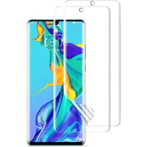 2 Films Écran En Matière Hydrogel Souple Et Résistant Pour Huawei P30 Pro [Novago]