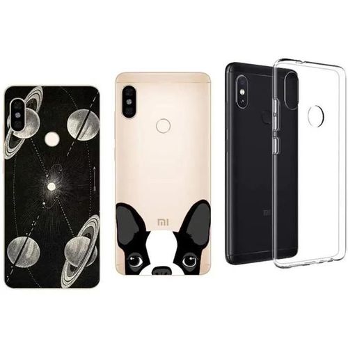 Xiaomi Redmi Note 5 - Lot De 3 Coques Souples Et Résistantes Anti Choc Avec Impression De Qualité