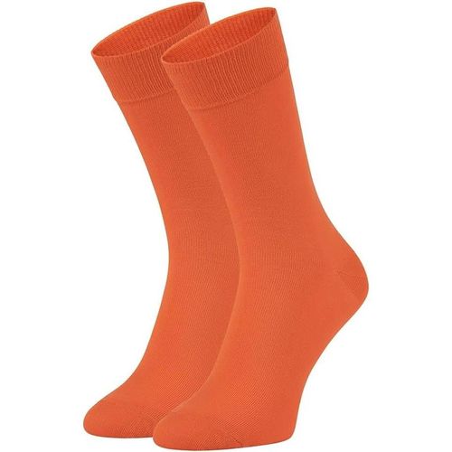 Zooksy Chaussettes Longues En Coton Confortables Sport Taille: 36-40 Orange Juice