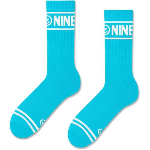 Zooksy Chaussettes Sportives Nineties Antid¿Rapantes 36-40 Bleu