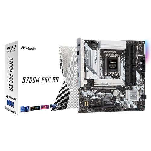 Carte mère Asrock B760m Pro Rs, Intel B760 Mainboard - Sockel 1700, DDR5