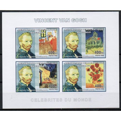Congo-Kinshasa Timbre Vincent Van Gogh 2006