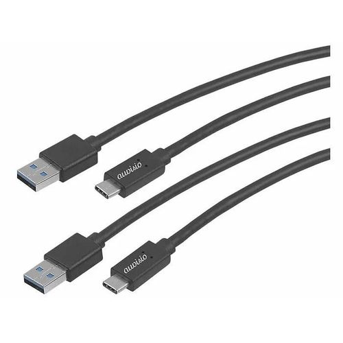 2 câbles USB 3.0 type A vers type C - 1 m