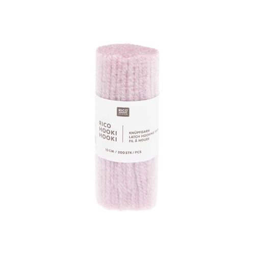Fil À Nouer 10 Cm ¿ Rico Hooki Hooki - Rico Design Lilas Clair
