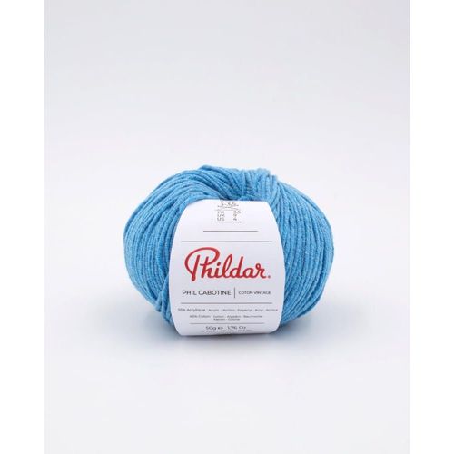 Pelote Phil Cabotine - Fil À Tricoter D'été Doux Et Légèrement Blanchi - Phildar Camel Marron