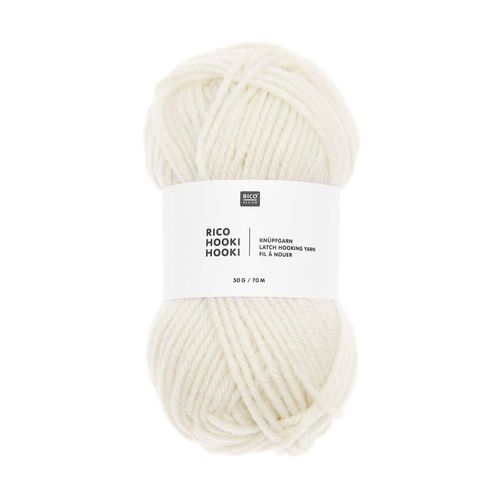 Fil À Nouer Rico Hooki Hooki - Rico Design Of White