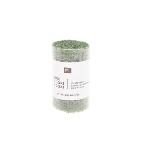 Fil À Nouer 6,5 Cm - Rico Hooki Hooki - Rico Design Vert Sauge