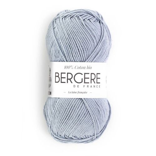 Pelote 100% Coton Bio - Bergère De France Grisou