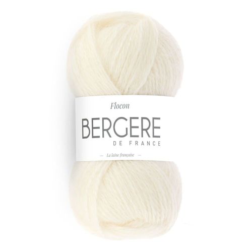 Pelote Flocon - Bergère De France Ecru