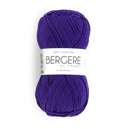 Pelote 100% Coton Bio - Bergère De France Glycine