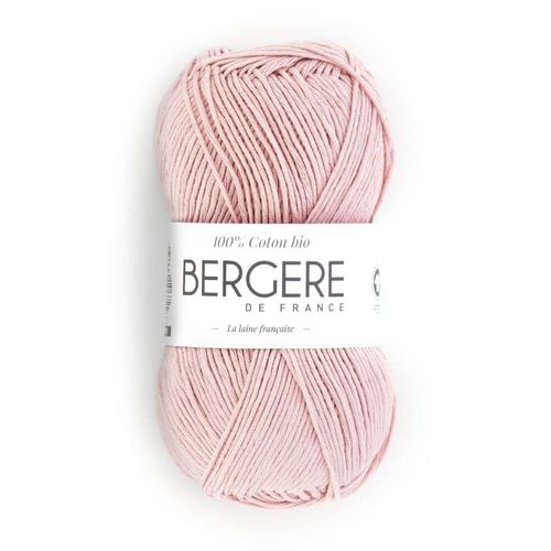 Pelote 100% Coton Bio - Bergère De France Blush