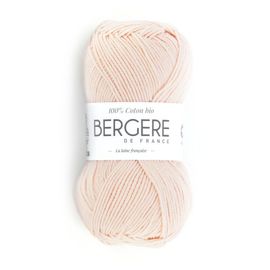 Pelote 100% Coton Bio - Bergère De France Dragee