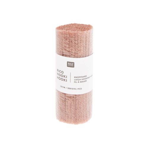 Fil À Nouer 10 Cm ¿ Rico Hooki Hooki - Rico Design Vieux Rose