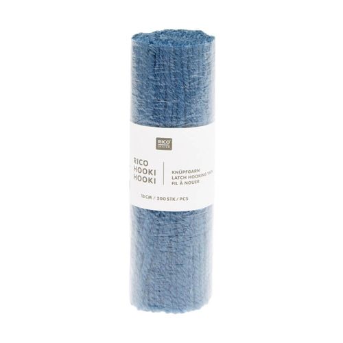 Fil À Nouer 13 Cm ¿ Rico Hooki Hooki - Rico Design Bleu Océan