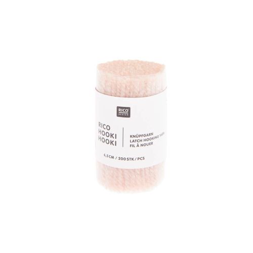 Fil À Nouer 6,5 Cm - Rico Hooki Hooki - Rico Design Poudre