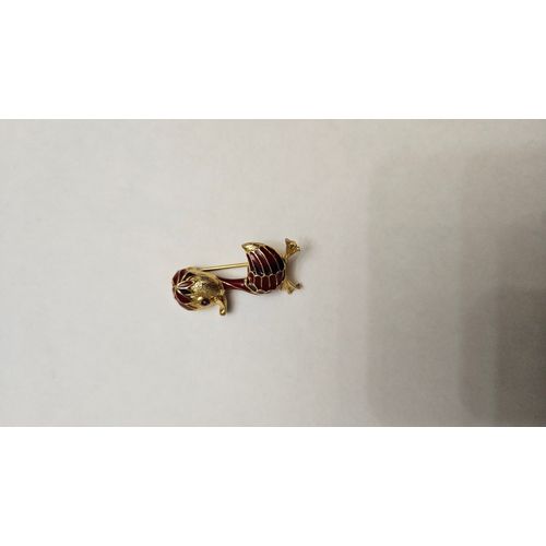 Broche Canard Panthère