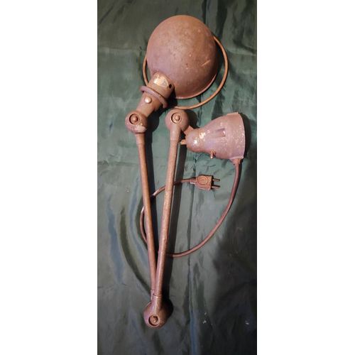 Ancienne Lampe D'atelier Jielde