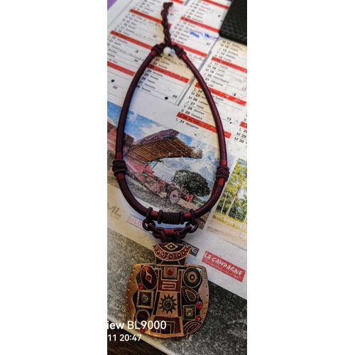 Collier Tour De Cou. Ikita, Original Macramé