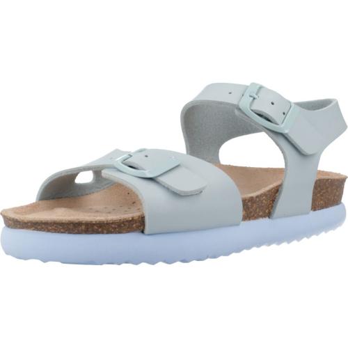 Chaussures Geox J Sandal Bubblebow G Colour Bleu