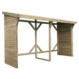 Habitat et Jardin Abri bûches - 2.5 m² - 2.78