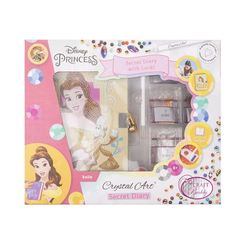 Crystal Art Carnet Secret Belle