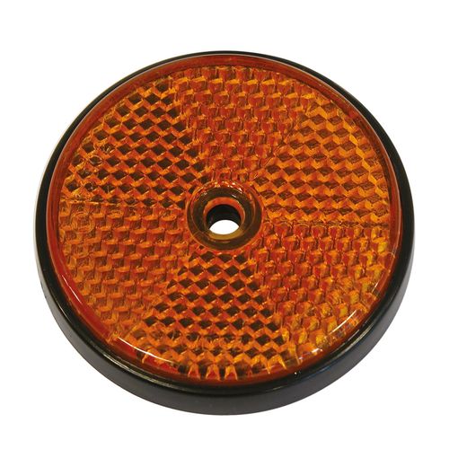 Reflecteur Ronde 70mm Orange