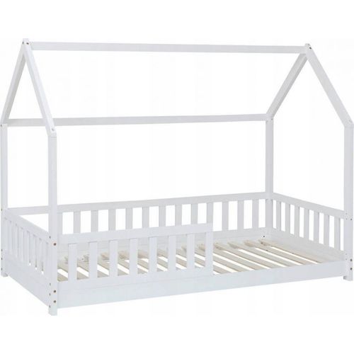 Lit Cabane Bosco Blanc 90x190 - Atmosphera For Kids