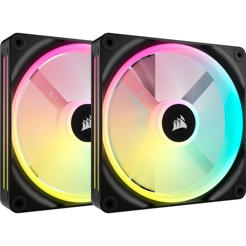 Corsair Icue Link Qx140 Rgb Series, Pwm Lüfter, 2er Pack Inkl. Rgb-co