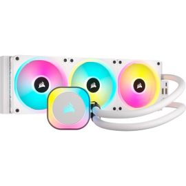 Corsair Icue Link H150i Rgb Komplett-wasserkühlung - 360 Mm, Weiß