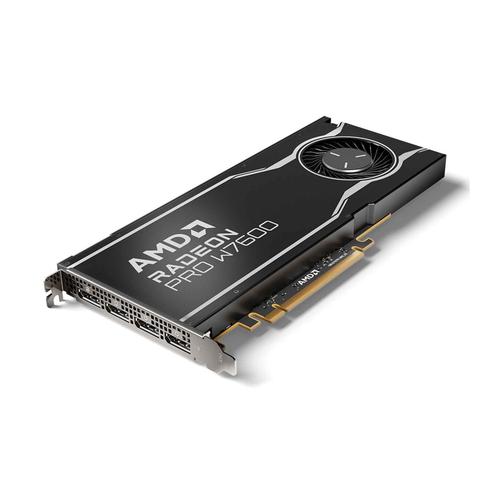 AMD Radeon Pro W7500 - Carte graphique - Radeon Pro W7500 - 8 Go GDDR6 - PCIe 4.0 x8 - 4 x DisplayPort