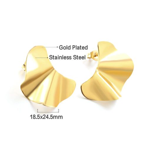 Luxusteel-Boucles D'oreilles En Forme De X Criss Cross Pour Femme, Acier Inoxydable, Anti-Allergie, Piercing D'oreille En Métal, Bijoux Coréens Simples Pour Femme