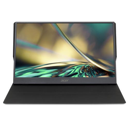 Acer PM161Q Abmiuuzx - PM1 - écran LED - 16" (15.6" visualisable) - portable - 1920 x 1080 Full HD (1080p) @ 60 Hz - IPS - 220 cd/m² - 1000:1 - 5 ms - Mini HDMI, 2xUSB-C - haut-parleurs - noir