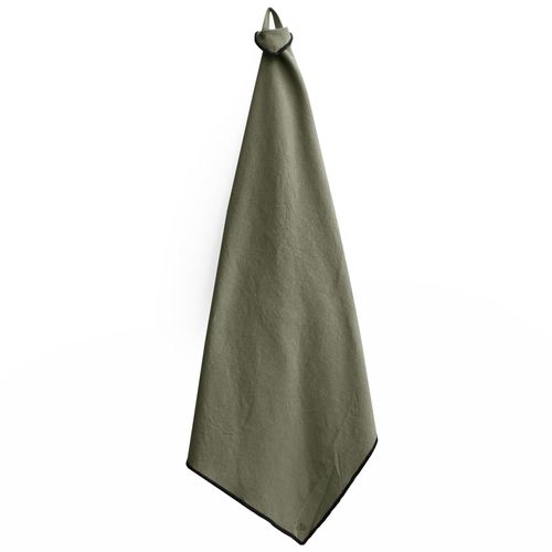 Lot De 3 Torchons De Cuisine Coton 50x70 Cm Hono Vert Mousse