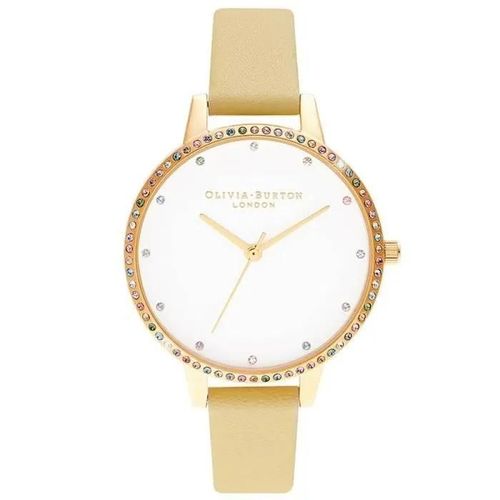 Montre - Olivia Burton - Ob16rb20 - Cuir - Acier Inoxydable - 34 Mm