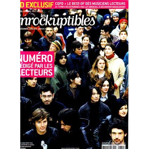 Les Inrockuptibles  N° 370 : Cqfd/ Dominique A/ Christophe Claro/ Argentine/ Election Après Le 21 Avril/ Michel Platini/ Beth Gibbons/ Stanley Beckford/ Olivier Rolin/ Orlan