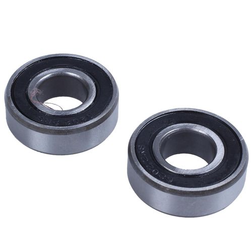 2pcs 6202RS 15mm intérieur 35mm extérieur à une rangée de roulement à billes à gorge profonde