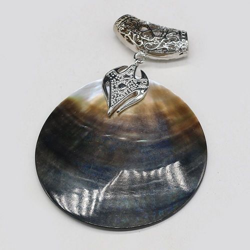 Pendentif Rond En Nacre Naturelle Pour Femmes, Fabrication Artisanale Exquise De Colliers Et De Bracelets, Accessoires De Bijoux