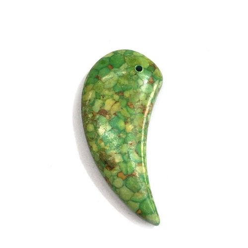 Pendentif En Pierre Tendance, Vert, Bleu, Turquoise, Perles De Personnalité, À Faire Soi-Même, Collier Pull, Chaîne, Accessoires Bijoux, Fabrication De Cadeaux