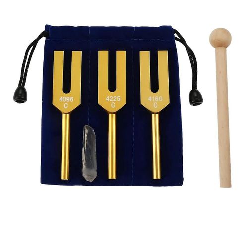 Jeu De Diapasons 4096 Hz 4160 Hz 4225 Hz Pour La Guérison Par Le Son, Instrument De Musique, Outils De Vibration Sonore, A