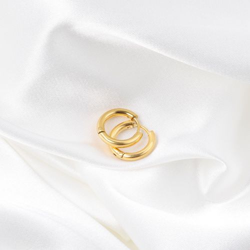 Luxusteel-Boucles D'oreilles Créoles En Acier Inoxydable Pour Femme, Pendentif En Forme De Cuir Oral Elu Carré, Vert Et Blanc, Cadeaux