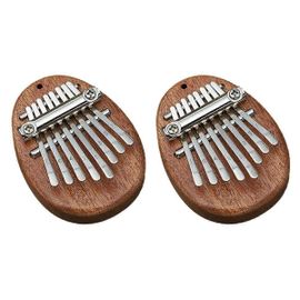 Mini Kalimba Mini Thumb Piano 8 Tons Portable Beginner Finger Piano Instrument C