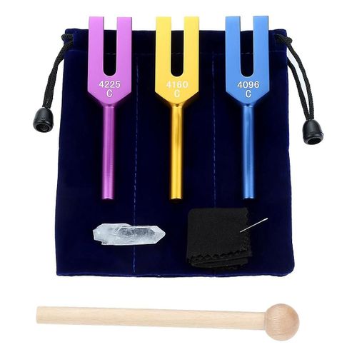 Jeu De Diapasons 4096 Hz 4160 Hz 4225 Hz Pour La Guérison Par Le Son, Instrument De Musique, Outils De Vibration Sonore, B