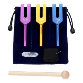 Jeu De Diapasons 4096 Hz 4160 Hz 4225 Hz Pour La Guérison Par Le Son, Instrument De Musique, Outils De Vibration Sonore, B